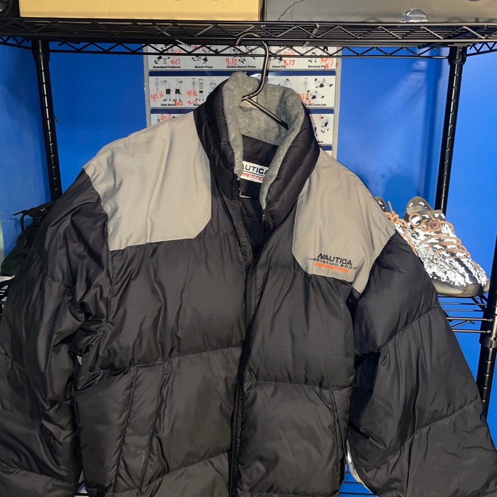 Nautica Competition Vintage Puffer Coat Medium